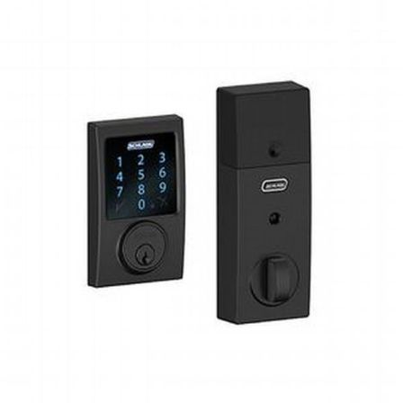 Serrure de Porte Avant Schlage Connect Noire